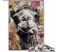 Camel Art Puzzles for Adults And Teenagers, Suitable for Ages 14 And Up Family Fun It Is Ideal As A Gift for The Whole Family (50x75cm)