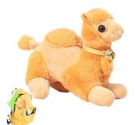 Camel Bag Charm, Cute Plush Doll Toy Keychain - Stuffed Animal Camel, Fluffy Plush Pendant, Bag Charm Accessory, Soft Fur Keychain, Kids Gift |