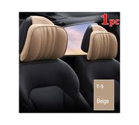(Camel) Car Headrest Maybach S-Class Ultra Soft Pillow Suede Fabric Comfortable