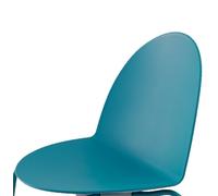 Camel Chair with four-legged frame Segis blue - S0072