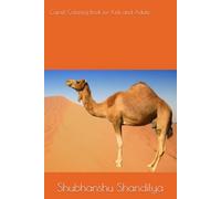 Camel Coloring Book for Kids and Adults