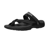 CAMEL CROWN Women's Flip-Flops Sandals Lightweight and Breathable, Perfectly Pairs with Every Outfit, Black, 7 UK