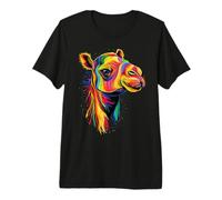 Camel Dromedary Desert Wilderness Camelid Cute Camels Premium T-Shirt