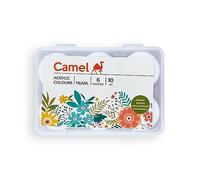 Camel Fabrica Acrylic Pearl Color 10ml each 6 Shades