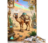 Camel Jigsaw Puzzle Adult 1000 Pieces Classic Puzzle Paper Jigsaw Puzzle Wall Art Unique Toys 1000pcs (38x26cm)