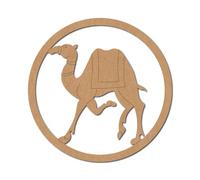 Camel Macrame Base Pre Marked Design 1 - Premium MDF & Plywood Embellishments Laser Cut Craft Shapes for Scrapbooking, Card Making, DIY Decor, Weddings & Personalized Projects
