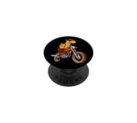 Camel Motorcyclist/Motorcycle Camel PopSockets Adhesive PopGrip