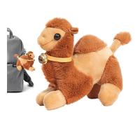Camel Plush Keychain,Cute Camel Toy Keychain | Animal Kingdom Collection Small Plush Camel Hanging Ornaments for Backpack Keys
