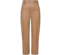 Camel PU Trousers