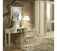 Camel Siena Ivory Italian 2 Drawer Dressing Table
