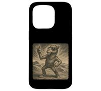 Camel Sunglasses Rock Music Funny Retro Horns Up Case for iPhone 15 Pro