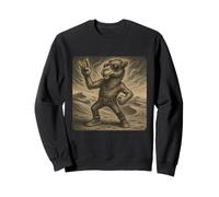 Camel Sunglasses Rock Music Funny Retro Horns Up Sweatshirt
