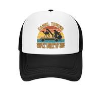Camel-Towing Mesh Hat for Men Women Camel-Towing Hat Unisex Baseball Cap Funny Trucker Hat