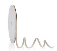 Camel Velvet Ribbon Double Faced 1/4 inch Continuous 20 Yards Use for Christmas Tree Ornaments, Gift Wrapping, Wreath Decoration, Wedding Boutonnieres, Handmade Crafts Bow Making