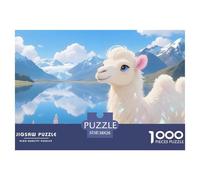 Camel1000Pieces JigsawPuzzleswildlife KidsforAdult Challenging LargePiecePuzzles Age12+byth ThemeFlowersandBirds Fun, Challenging 38x26cm/1000pcs