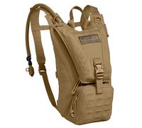 CamelBak Ambush Tactical Hydration Backpack with 100oz/3L Mil Spec Crux Reservoir Bladder - MOLLE, Coyote