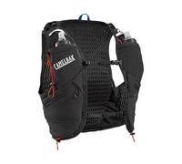 CamelBak Apex Pro Run Endrance Racing Vest with RECCO Technology - Soft Flask Hydration and Trekking Pole Quiver - Black, M