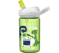 CamelBak Eddy+ 14oz Kids Water Bottle with Tritan Renew - Straw Top Leak-Proof When Closed Chef Dino