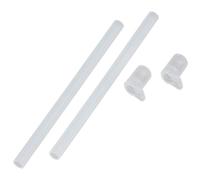 CAMELBAK Eddy+ Bottle Replacement Bite Valves & Straws - Transparent, 2 Pack/Drinking Drink Water Flask Vessel Spare Replacement Top Lid BPA Free Fits