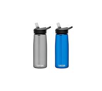 CamelBak eddy+ BPA Free Water Bottle 25 oz, 2-Pack, Charcoal / Oxford