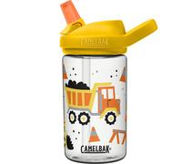 CamelBak Eddy+ Kids Bite Valve Straw Tritan Renew Water Bottle Construction Trucks 14oz