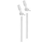 Camelbak Eddy+ Kids Bottle Bite Valves & Straws - Transparent, 2 Pack/Camelback Children Child Infant Junior Boy Girl Water School Drink Bottle Flask Spare BPA Free Plastic Accessories