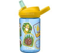 (explorer patches) Camelbak Eddy+ Kids water bottle 400ml spill proof flip top flask - ltd edition