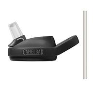 CAMELBAK Eddy+ Kids Replacement Bottle Cap, Straw & Bite Valve Spares - Black/Clear/Camelback Children Child Infant Junior Boy Girl Water School Drink Bottle Flask Spare BPA Free Plastic Accessories