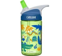 CamelBak eddy Kids Water Bottle - CamelBak Kids Big Bite Valve - Spill Proof - Water Bottle For Kids - BPA-Free Water Bottle - 12oz Jungle Animals
