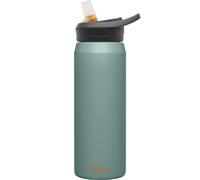 CamelBak Eddy+ Water Bottle with Straw 25oz - Insulated Stainless Steel Forest Floor