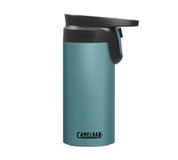 CamelBak Forge Flow Coffee & Travel Mug Insulated Stainless Steel - Non-Slip Silicon Base - Easy One-Handed Operation - 12oz Lagoon