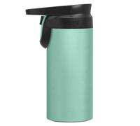 CamelBak Forge Flow Coffee & Travel Mug Insulated Stainless Steel - Non-Slip Silicon Base - Easy One-Handed Operation - 12oz Coastal