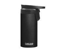 CamelBak Forge Flow Coffee & Travel Mug Insulated Stainless Steel - Non-Slip Silicon Base - Easy One-Handed Operation - 12oz Black