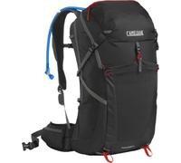 Camelbak Fourteener 32L Hydration Hiking Pack with Crux 3L Reservoir Black/Red Poppy