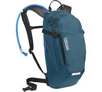 CamelBak M.U.L.E. Hydration Pack 12L with 3L Crux Reservoir - Lightweight, ventilated Air Director back panel, secure gear storage, integrated tool roll, and magnetic tube trap
