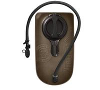 CAMELBAK Mil Spec Crux 85oz/2.5L Reservoir with Black Tube Cover - Tactical Hydration Bladder - Faster Water Flow Rate - Leak-Proof Water Bladder - Ergonomic Shape - Big Bite Valve - BPA-Free, Black