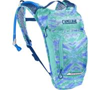 CamelBak Mini M.U.L.E. Kids Hydration Backpack for Hiking and Biking - 50oz Tie Dye/Blue