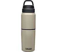 Camelbak Multibev Stainless Steel Vacuum Insulated Drinks Bottle - Dune/Dune - 17oz/12oz - 500ml/350ml