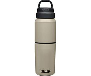 Camelbak Multibev Stainless Steel Vacuum Insulated Drinks Bottle - Dune/Dune - 17oz/12oz - 500ml/350ml