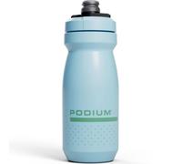 CamelBak Podium 24oz Bike Water Bottle - Easy Squeeze Bottle - Fits Most Bike Cages, Crystal Blue