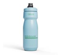 CamelBak Podium 24oz Bike Water Bottle - Easy Squeeze Bottle - Fits Most Bike Cages, Crystal Blue