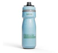 CamelBak Podium Chill Insulated 21oz Bike Water Bottle - Easy Squeeze Bottle - Fits Most Bike Cages, Crystal Blue