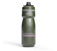 CamelBak Podium Chill Insulated 21oz Bike Water Bottle - Easy Squeeze Bottle - Fits Most Bike Cages, Deep Fern