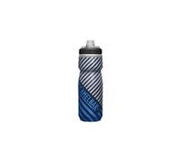 CamelBak Podium Chill Insulated Bike Water Bottle - Easy Squeeze Bottle - Fits Most Bike Cages - 21oz Navy Stripe