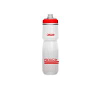 Camelbak Podium Big Chill 710ml Water Bottle White One Size Fiery Red / White