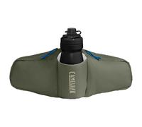 CamelBak Podium Flow 2 Waist Pack for Mountain Biking, Gravel Cycling - Contains 21 oz Podium Dirt Series Bike Bottle, Dusty Olive