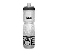 Camelbak Podium Ice 620ml - bike bottle - aerogel insulation - self-sealing cap - BPA-free - high flow rate - easy to clean - black, size: OS