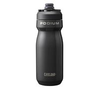 Camelbak Podium Insulated Steel 530ml - bike bottle - stainless steel 18/8 - double-walled vacuum insulation - high flow - leak-proof - lightweight - black, size: OS