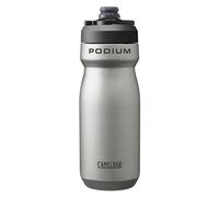 Camelbak Podium Insulated Steel 530ml - bike bottle - stainless steel - double-wall vacuum insulation - high flow - leak-proof - 18/8 stainless steel - stainless, size: OS