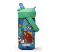 Camelbak Thrive Flip Straw Kids 415 ml - sport bottle - leak-proof - child-friendly size - easy drinking closure - ideal for on the go - Friendly Forest, size: OS